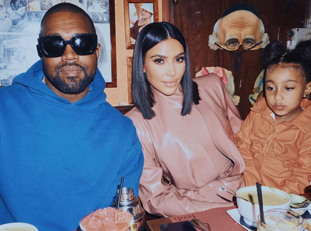 Kim Kardashian, Kanye West, Instagram